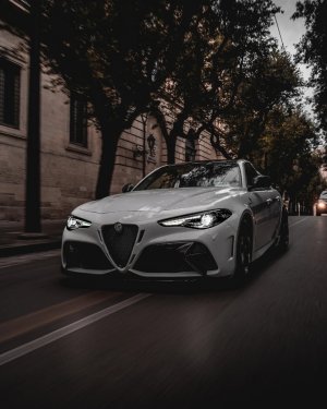 Alfa Romeo Giulia Quadrifoglio GTAm Conversion Kit by PariS'5 GaraGe - Complete Kit - FRP/ Carbon Fiber Combo